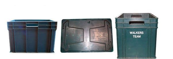 Stapelbare Kunststoff-Umzugskisten