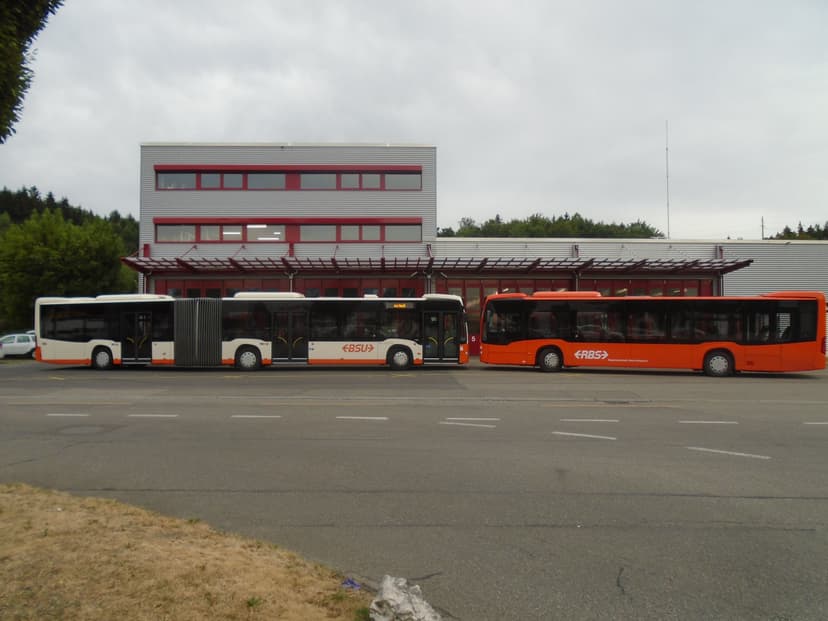 Modern bus for rail replacement service